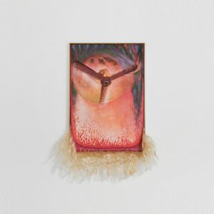 Malerei "Untitled (Frankenthal)" von Tristan Drobik aus der Ausstellung "Crescendo" in der Galerie Wundersee in Düsseldorf